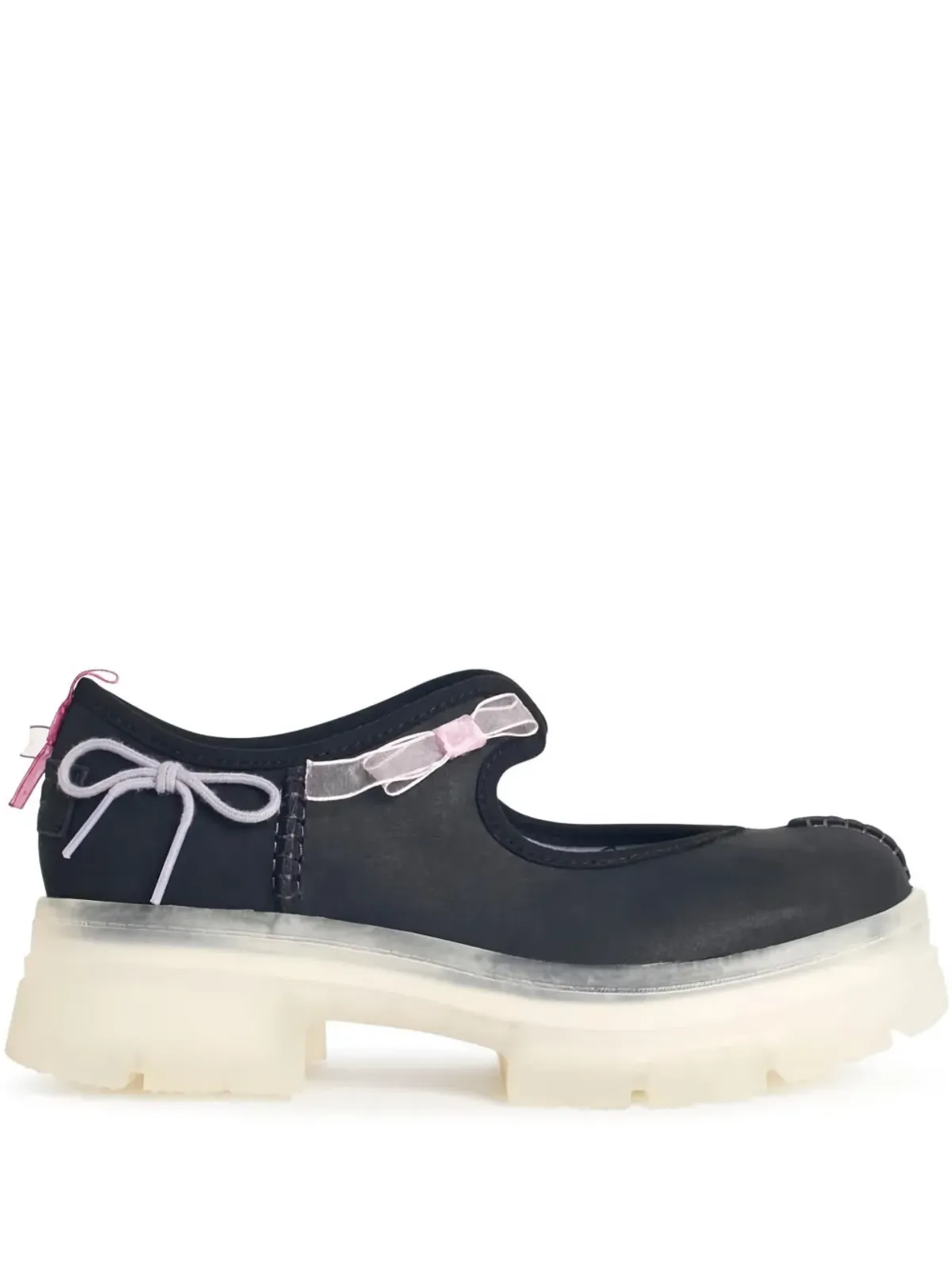 UGG Arnum ボウ装飾付きプラットフォームスニーカー - 画像1