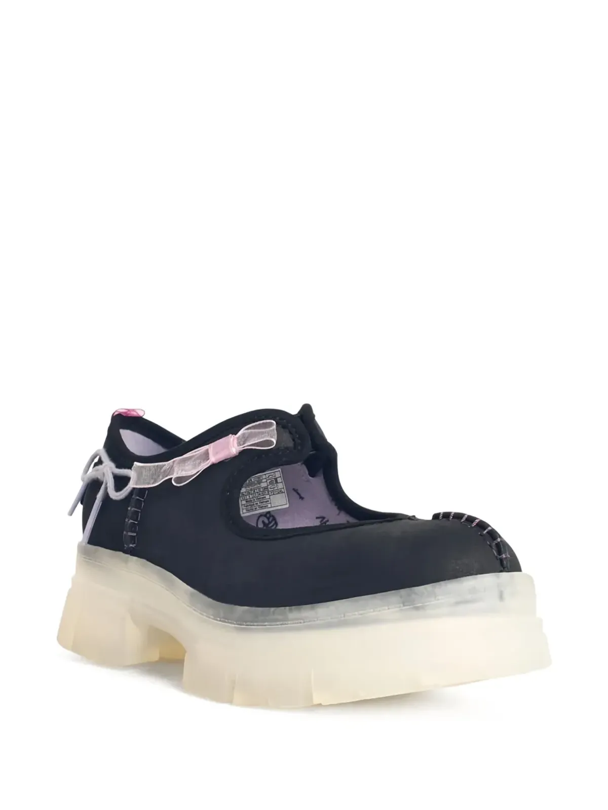 UGG Arnum ボウ装飾付きプラットフォームスニーカー - 画像2