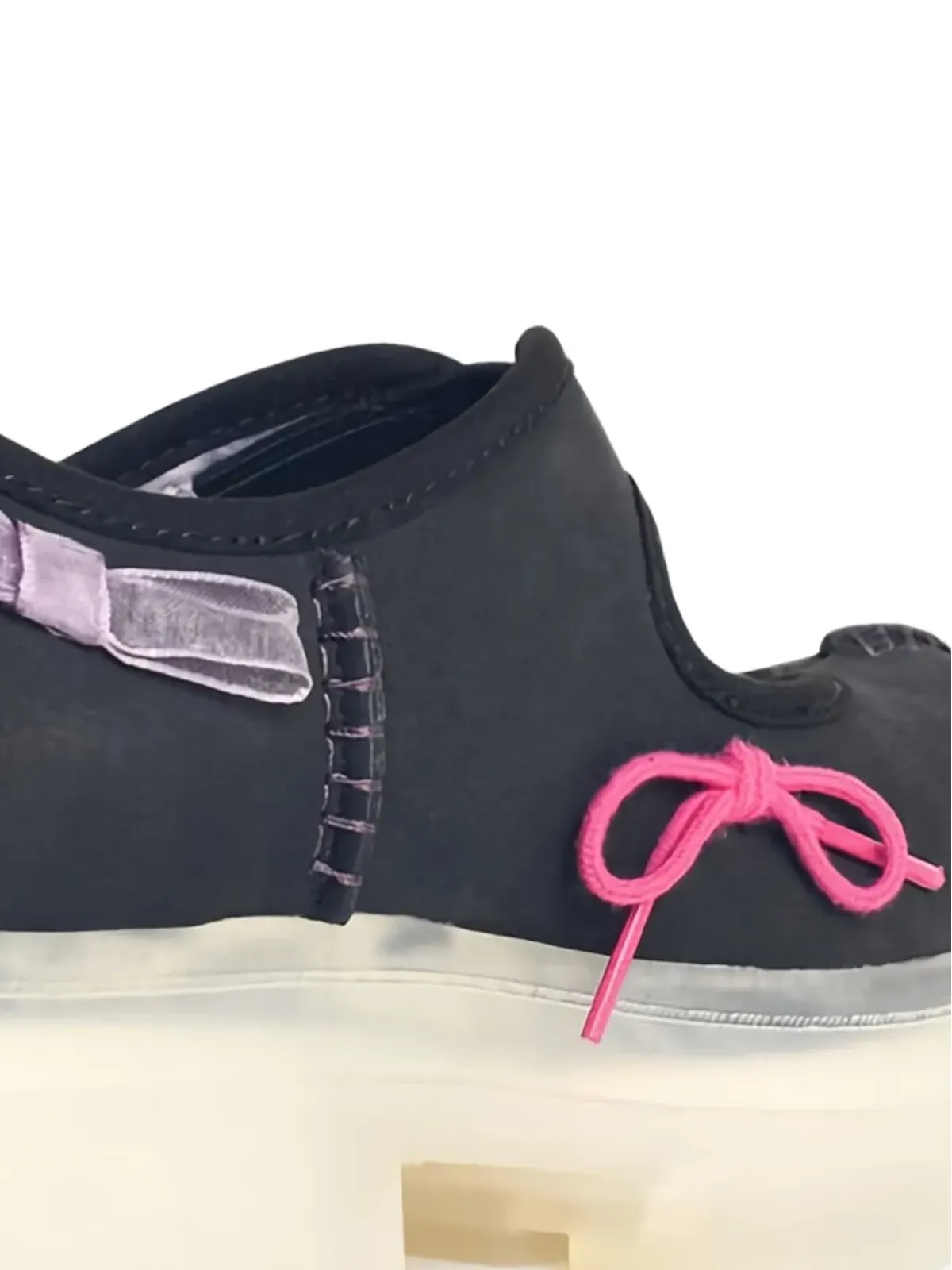 UGG Arnum ボウ装飾付きプラットフォームスニーカー - 画像4