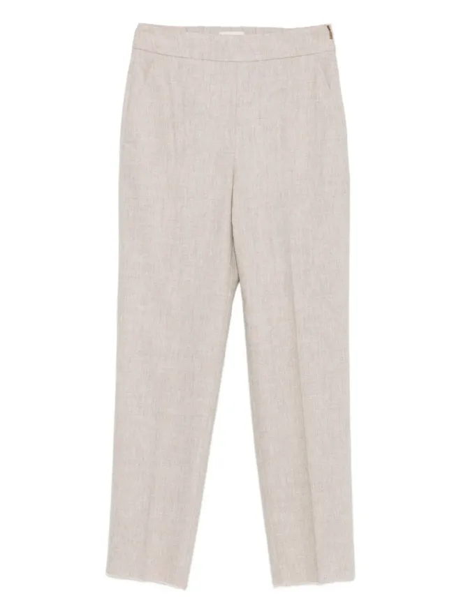 Agnona Agnona プルオン・切りっぱなしヘムパンツの商品画像