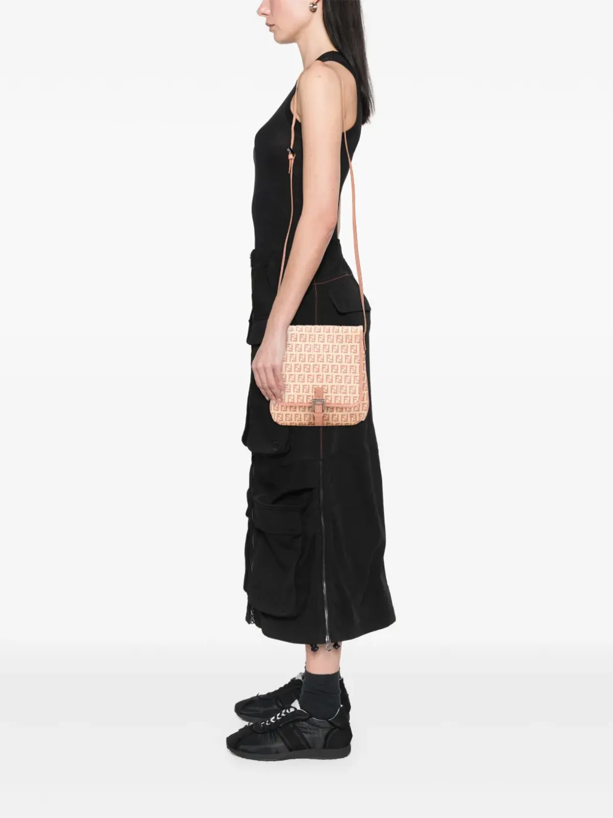 Fendi Pre-Owned ズッキーノ キャンバス クロスボディバッグ - 画像2