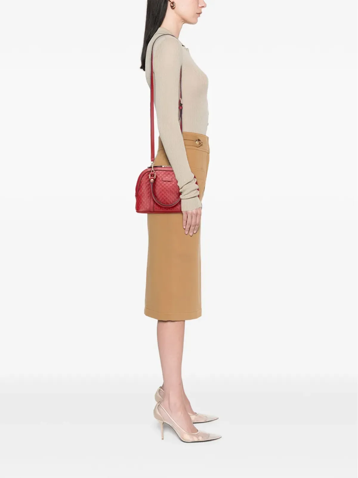 Gucci Pre-Owned ミニ・ドームサッチェル - 画像2