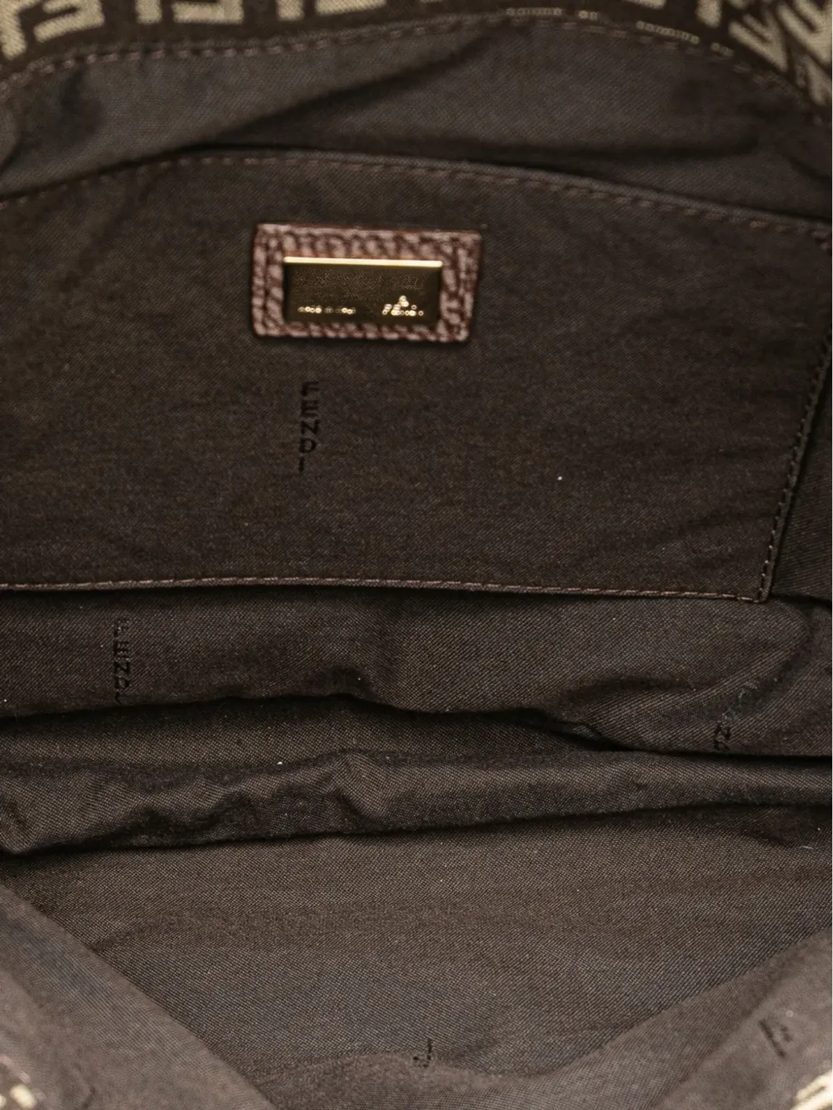 Fendi Pre-Owned ズキーノ キャンバス スウィーティ クロスボディバッグ - 画像5