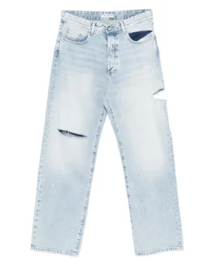 ICON DENIM ダメージ加工デニムジーンズ - サムネイル1