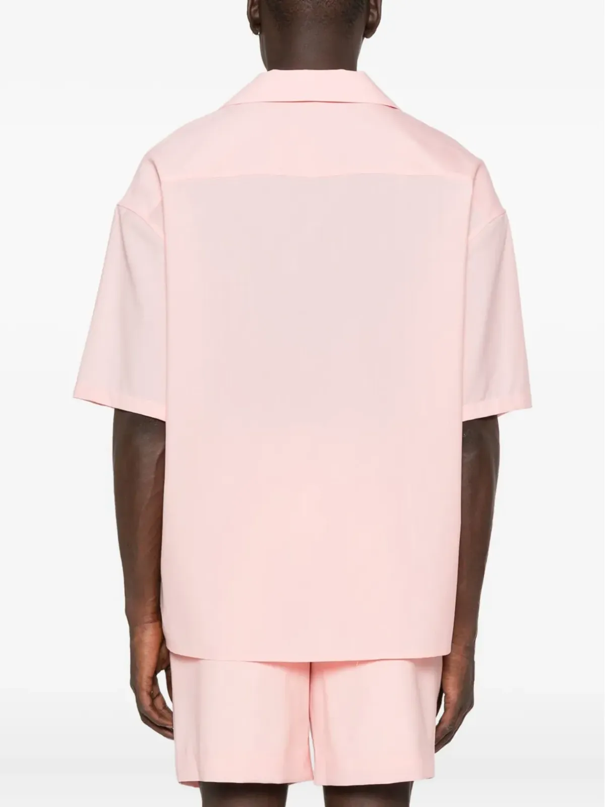 LOEWE 半袖襟付きシャツ ピンク - 画像4