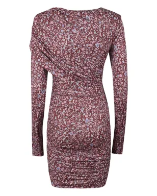 MARANT ÉTOILE ドレープ花柄ドレス - サムネイル3