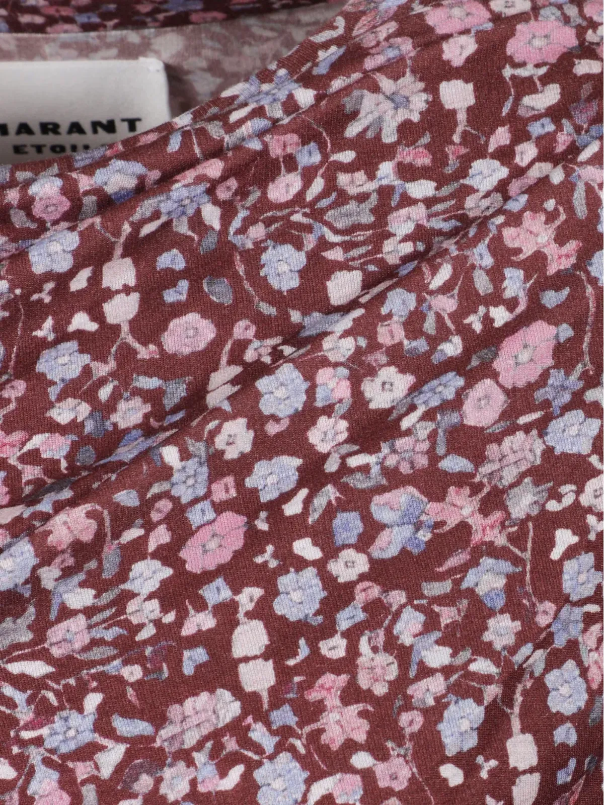 MARANT ÉTOILE ドレープ花柄ドレス - 画像4