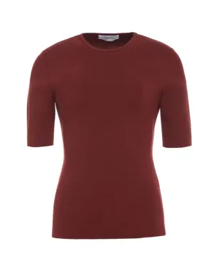 Gabriela Hearst リブ編みクルーネックTシャツ - サムネイル2