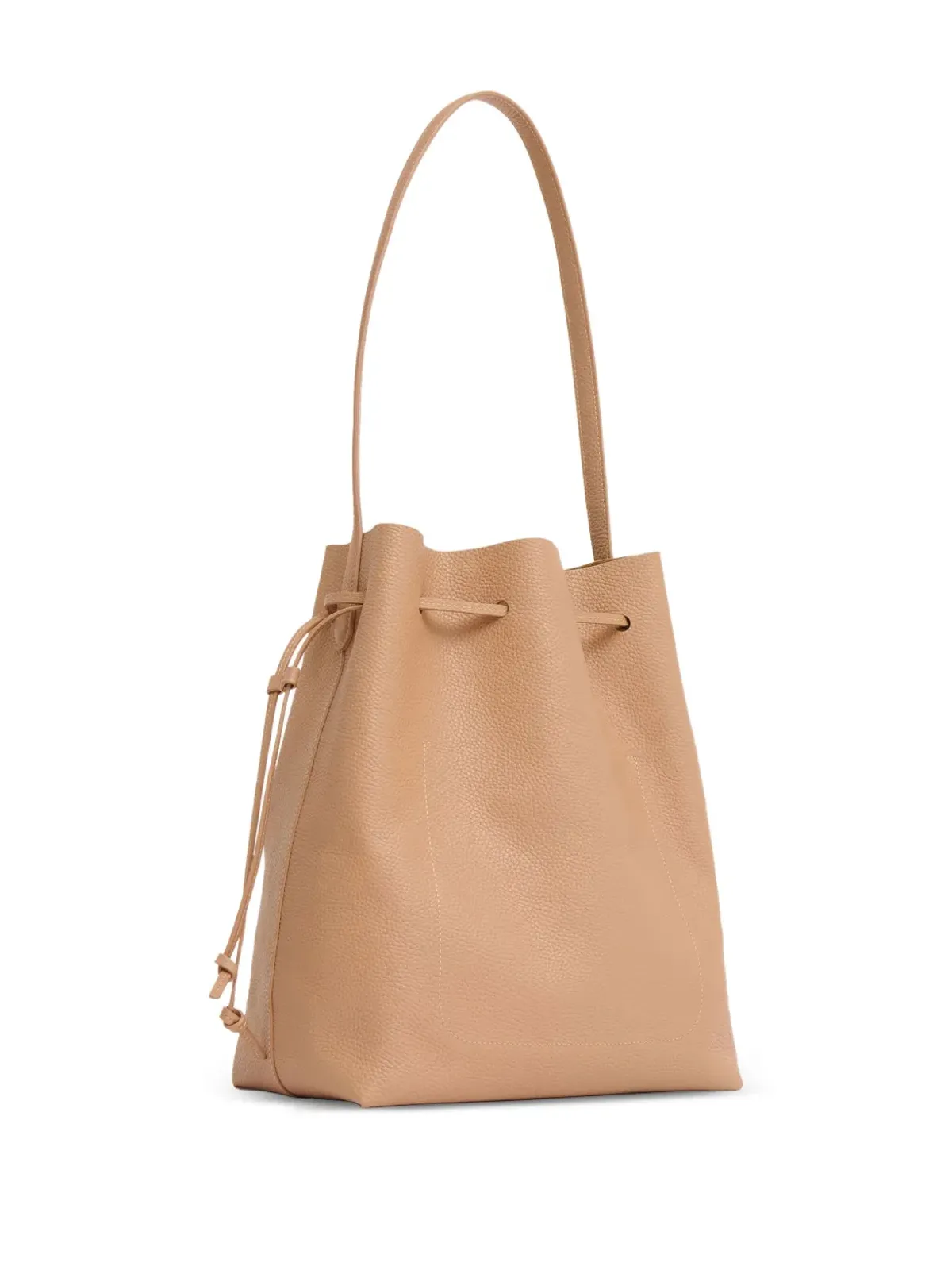 Mansur Gavriel カバス レザー ドローストリング バケットバッグ - 画像2