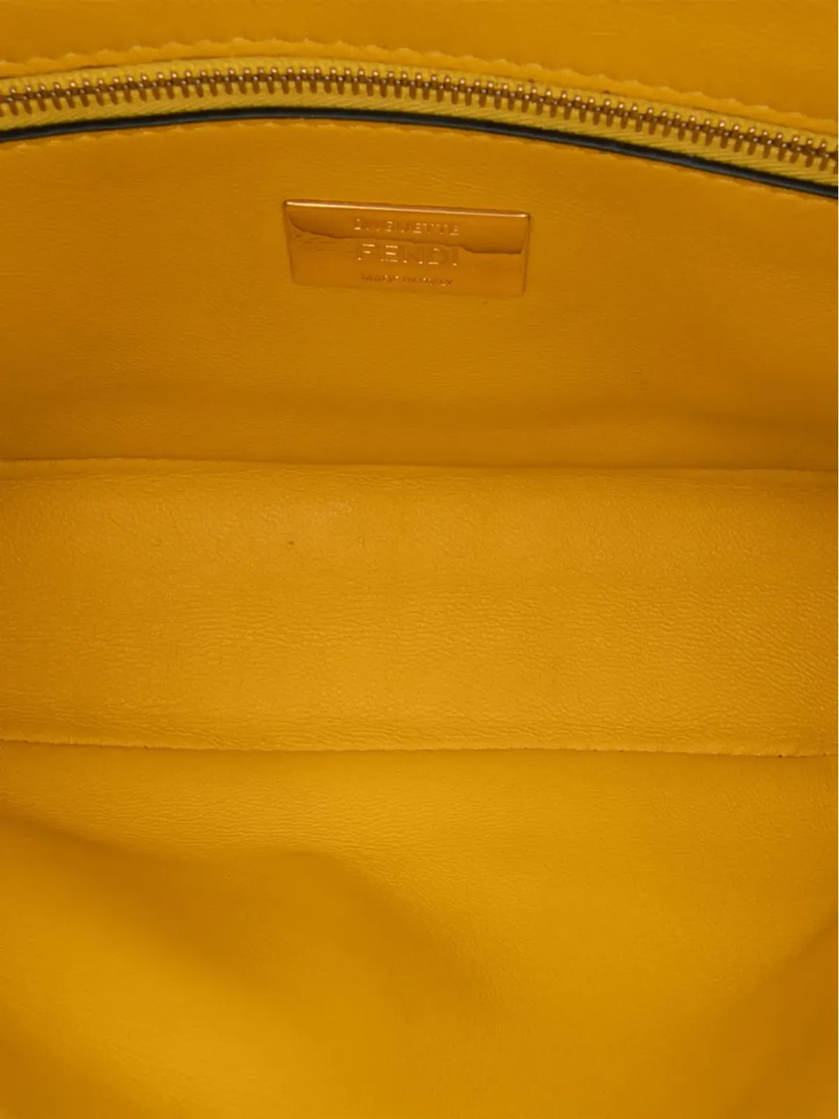 Fendi Pre-Owned Zucca エンボスチェーン ミディ バゲット ショルダーバッグ - 画像5