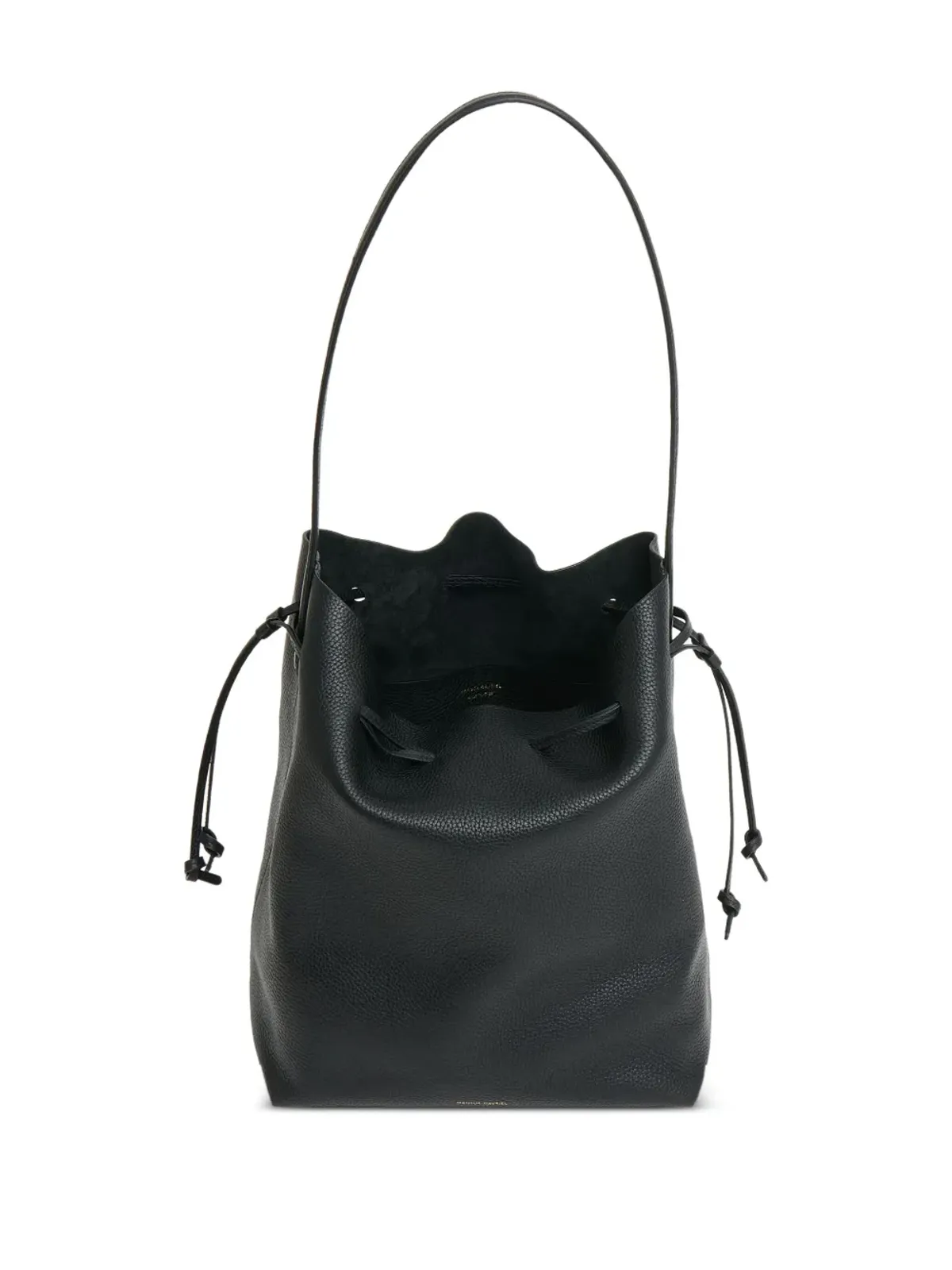 Mansur Gavriel カバス レザー バケットバッグ - 画像3