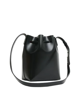 Mansur Gavriel ミニレザーバケットバッグ ブラック - サムネイル2