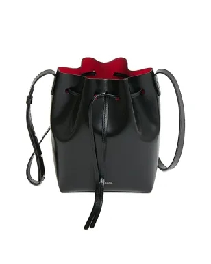 Mansur Gavriel ミニレザーバケットバッグ ブラック - サムネイル3