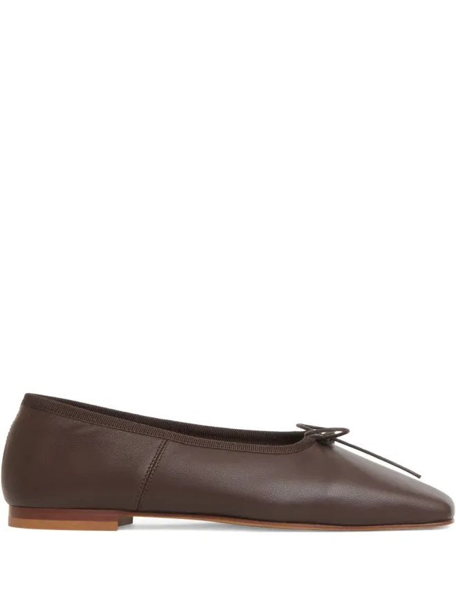 Mansur Gavriel Mansur Gavriel スクエアトゥ バレリーナフラットの商品画像