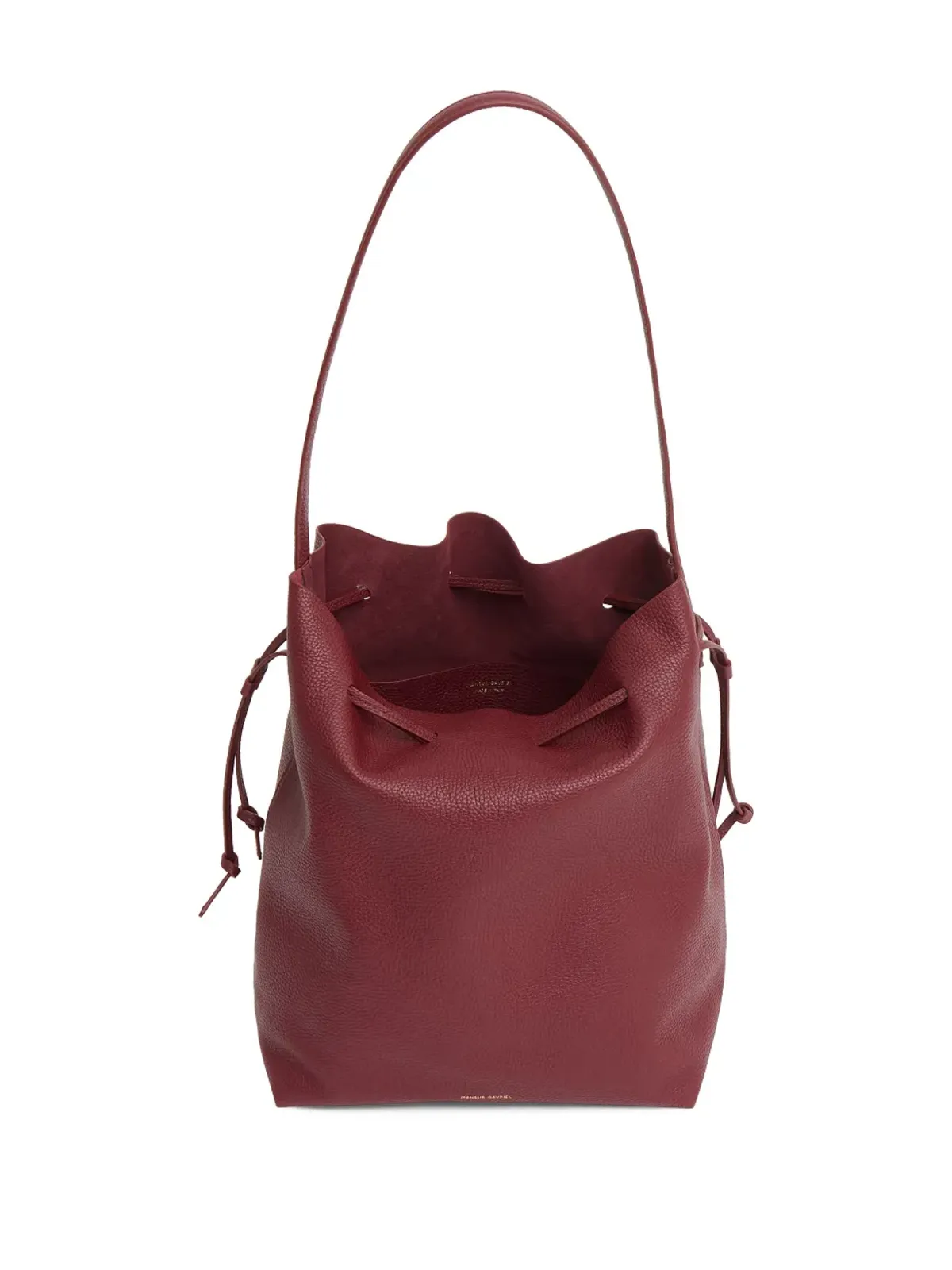 Mansur Gavriel カバス ドローストリング バケットバッグ - 画像3