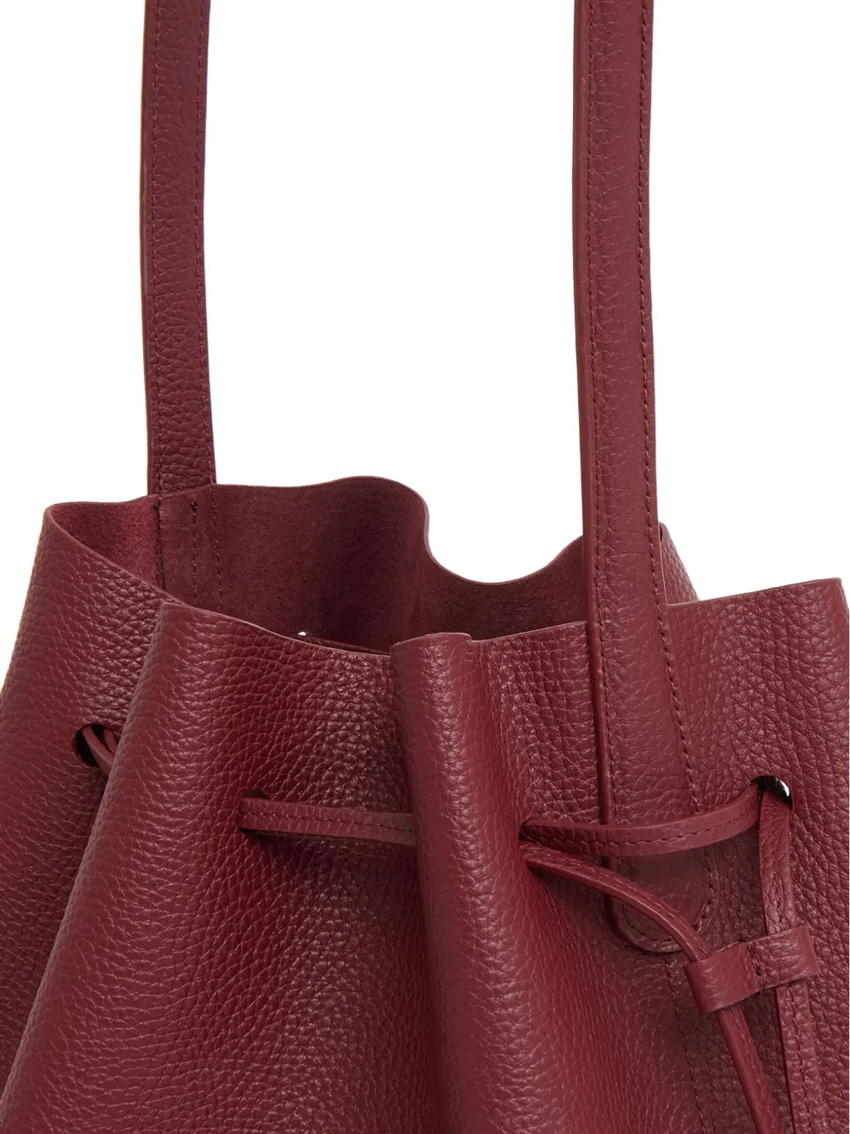 Mansur Gavriel カバス ドローストリング バケットバッグ - 画像4