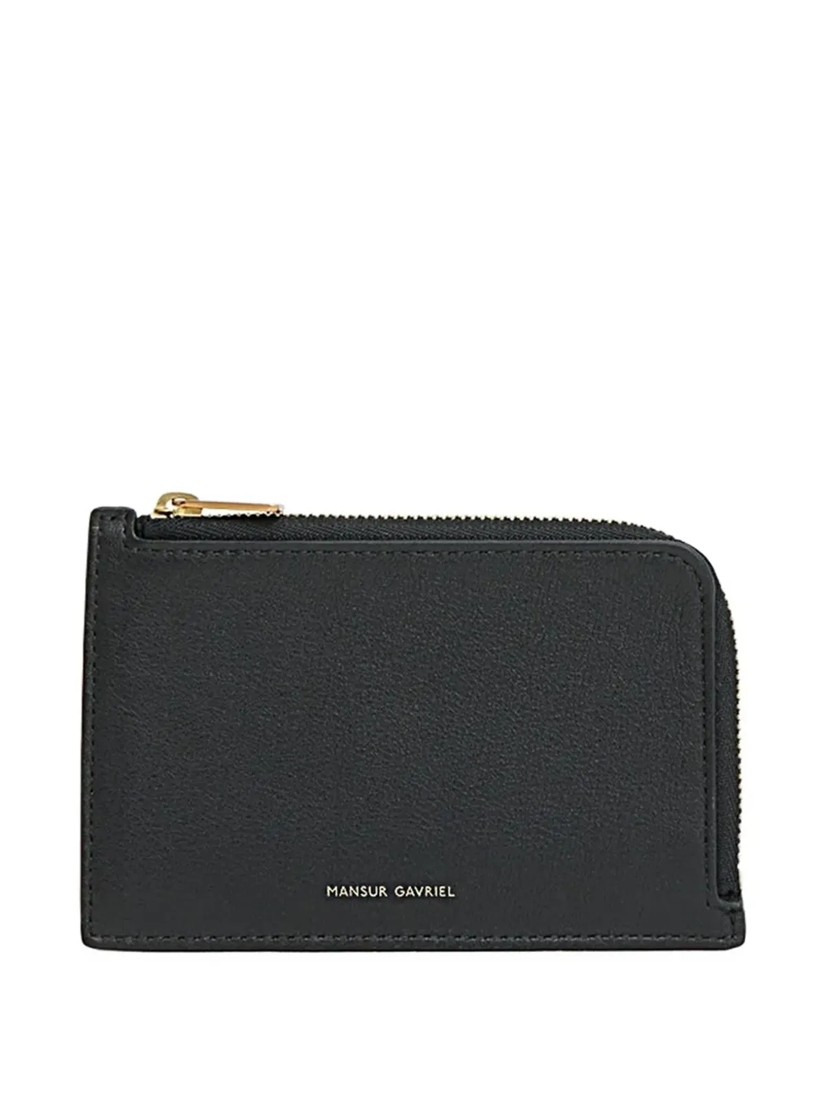 Mansur Gavriel ロゴプレート レザー ウォレット - Black - 画像1