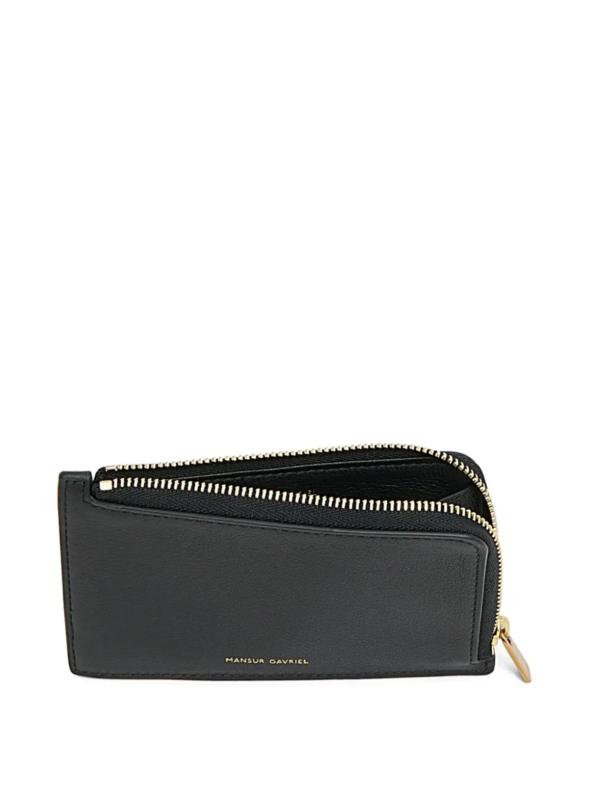 Mansur Gavriel ロゴプレート レザー ウォレット - Black - 画像3