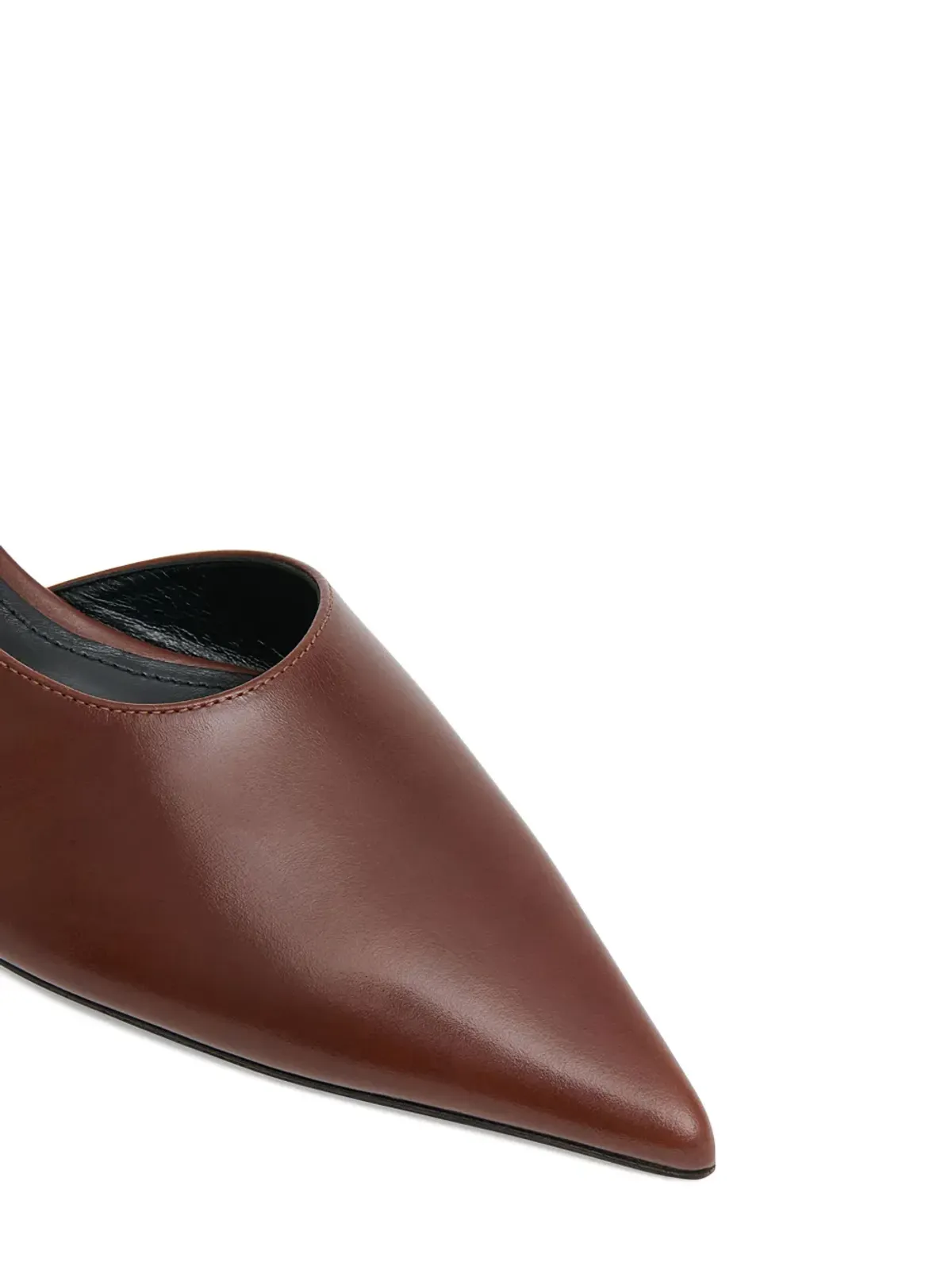 Mansur Gavriel アンナ サリンクバック ヒールパンプス レッド - 画像4