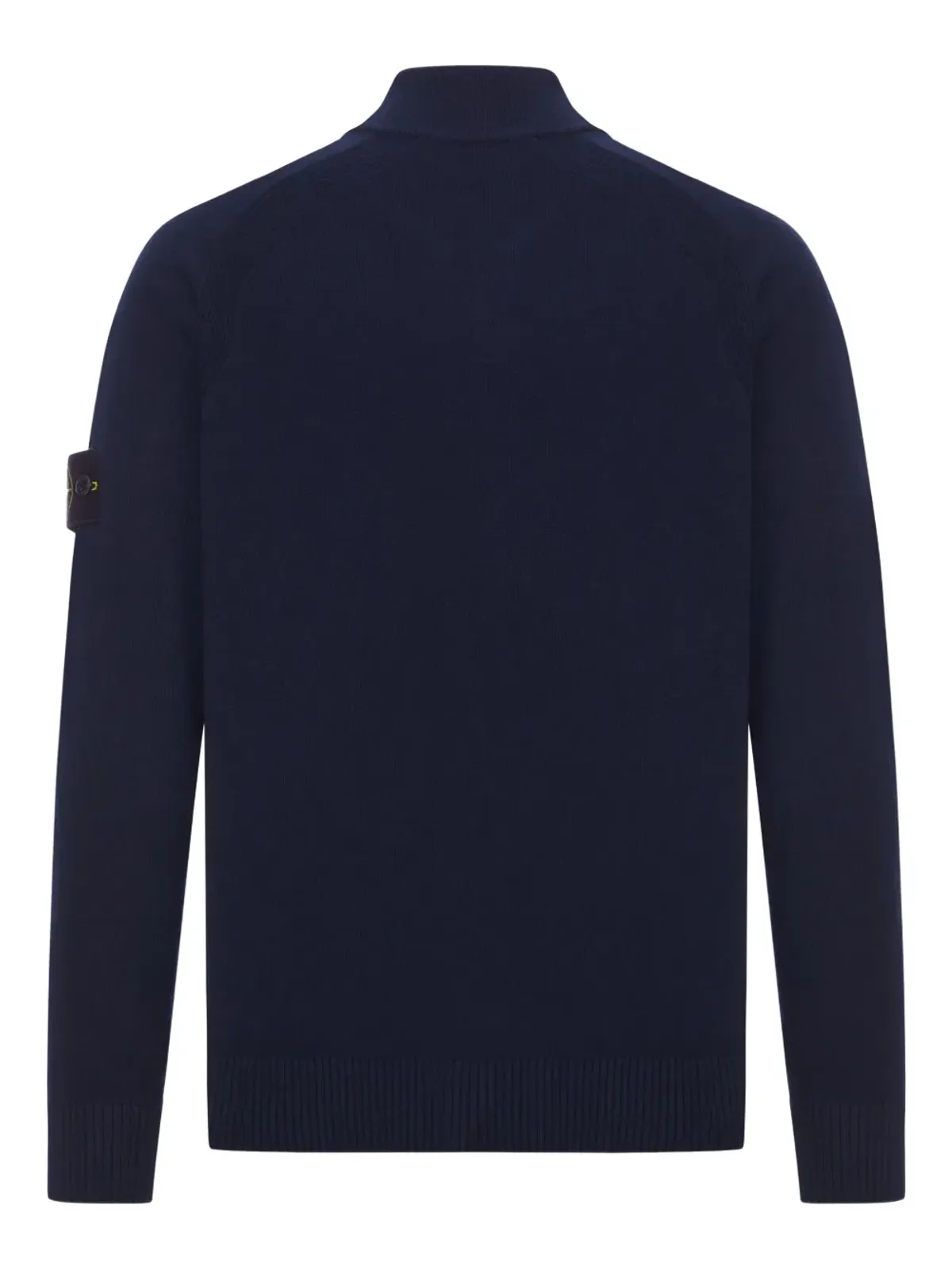 Stone Island ジップネック ウール カーディガン - 画像2