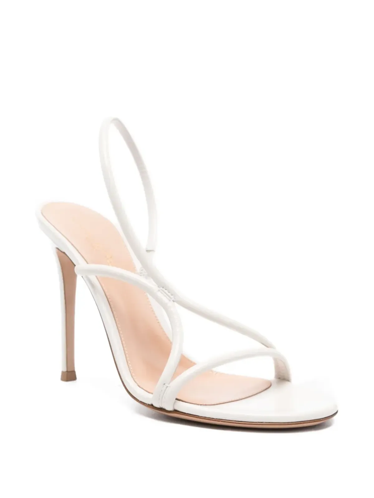 Gianvito Rossi スリングバック レザーサンダル - ホワイト - 画像2