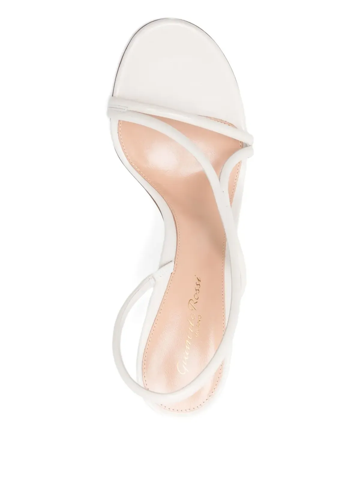 Gianvito Rossi スリングバック レザーサンダル - ホワイト - 画像4