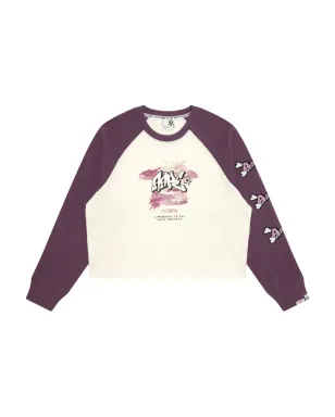 A BATHING APE® グラフィックプリント ラグランスリーブ Tシャツ - サムネイル1