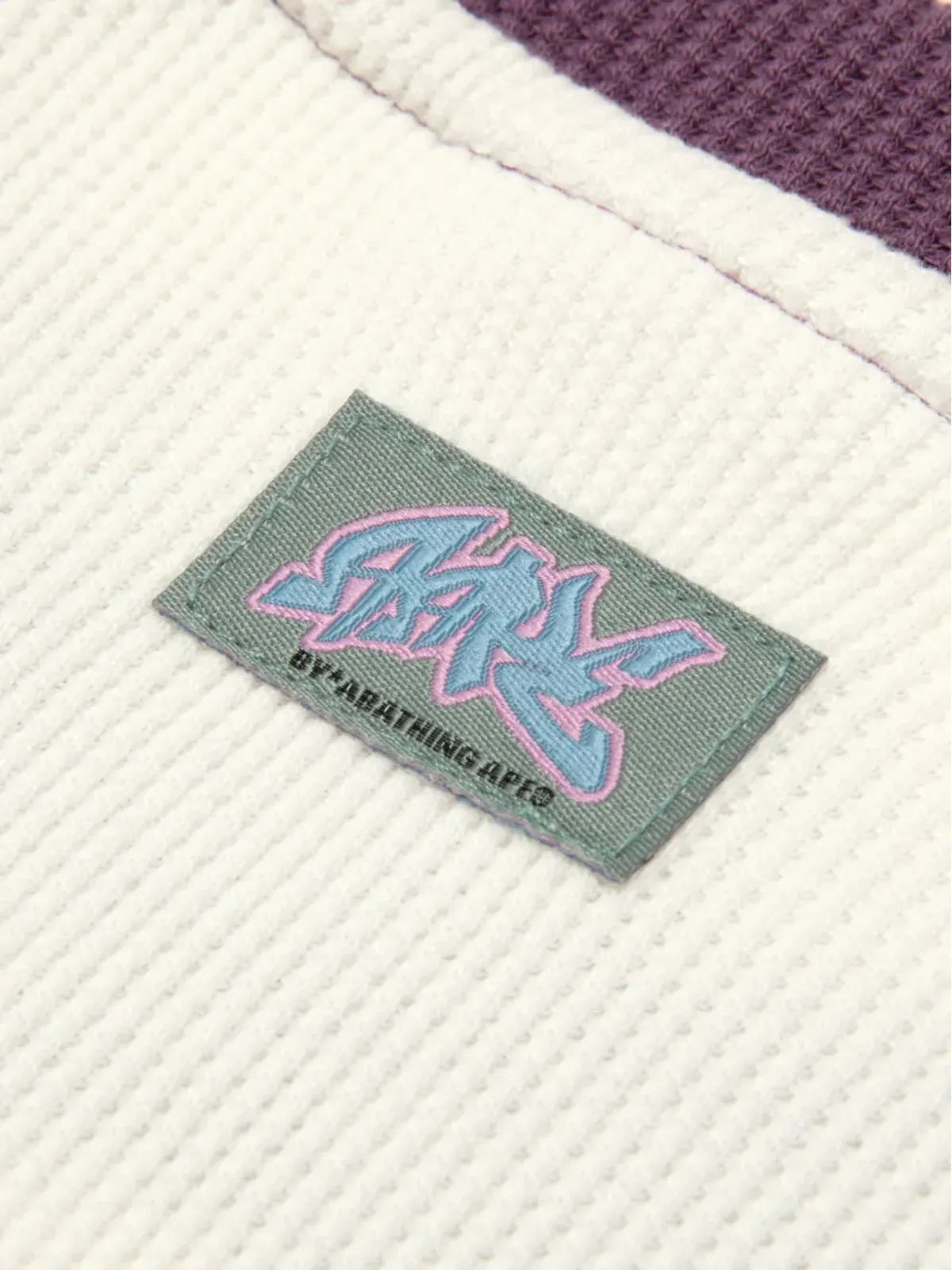 A BATHING APE® グラフィックプリント ラグランスリーブ Tシャツ - 画像5