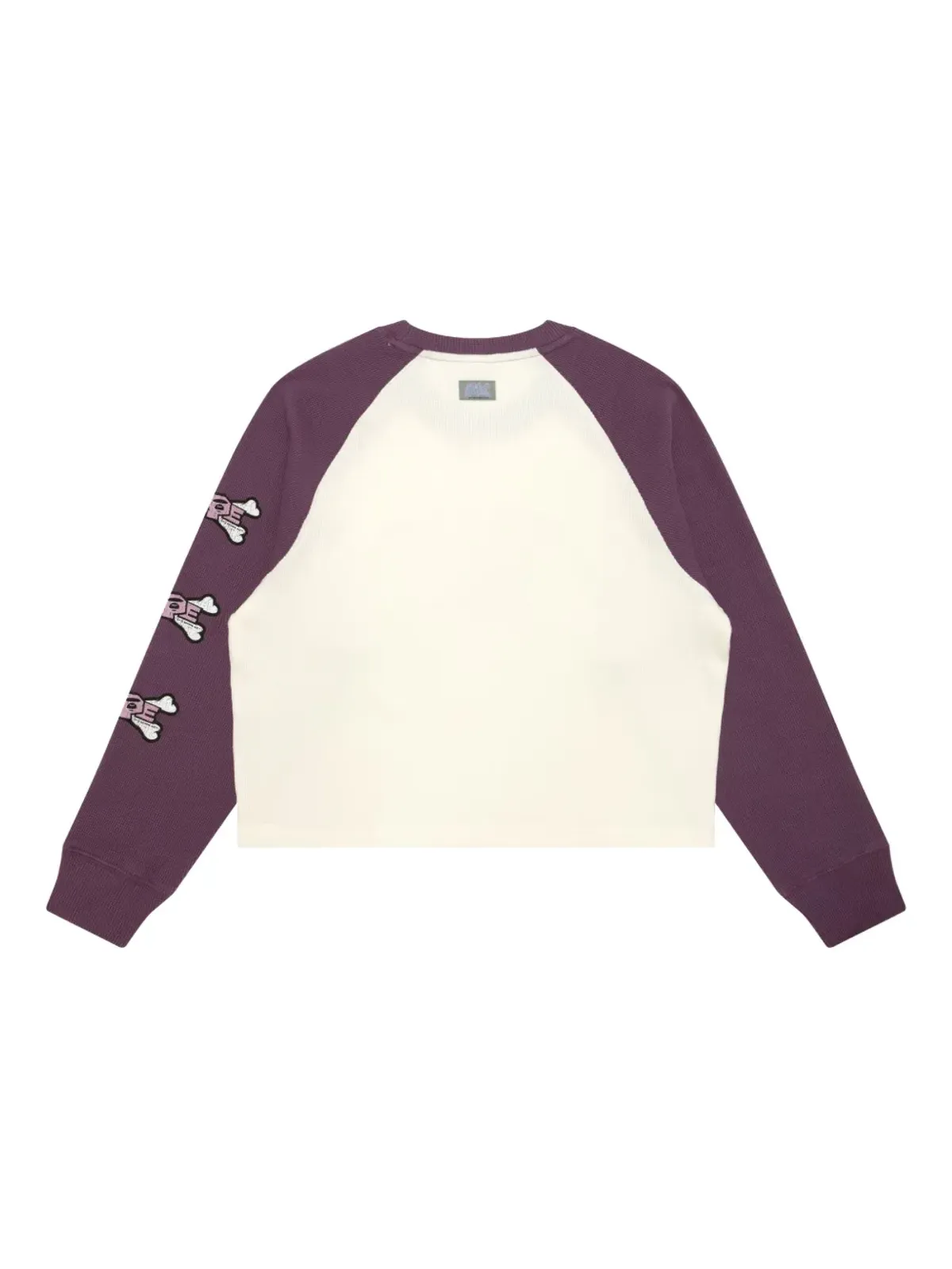 A BATHING APE® グラフィックプリント ラグランスリーブ Tシャツ - 画像2