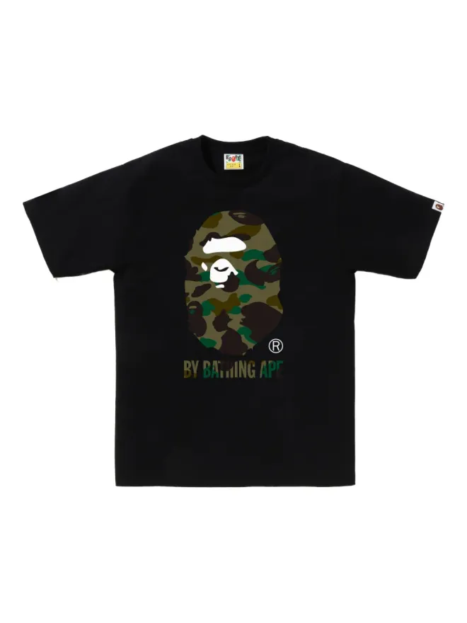 A BATHING APE® A BATHING APE® 迷彩プリント Ape Head Tシャツの商品画像