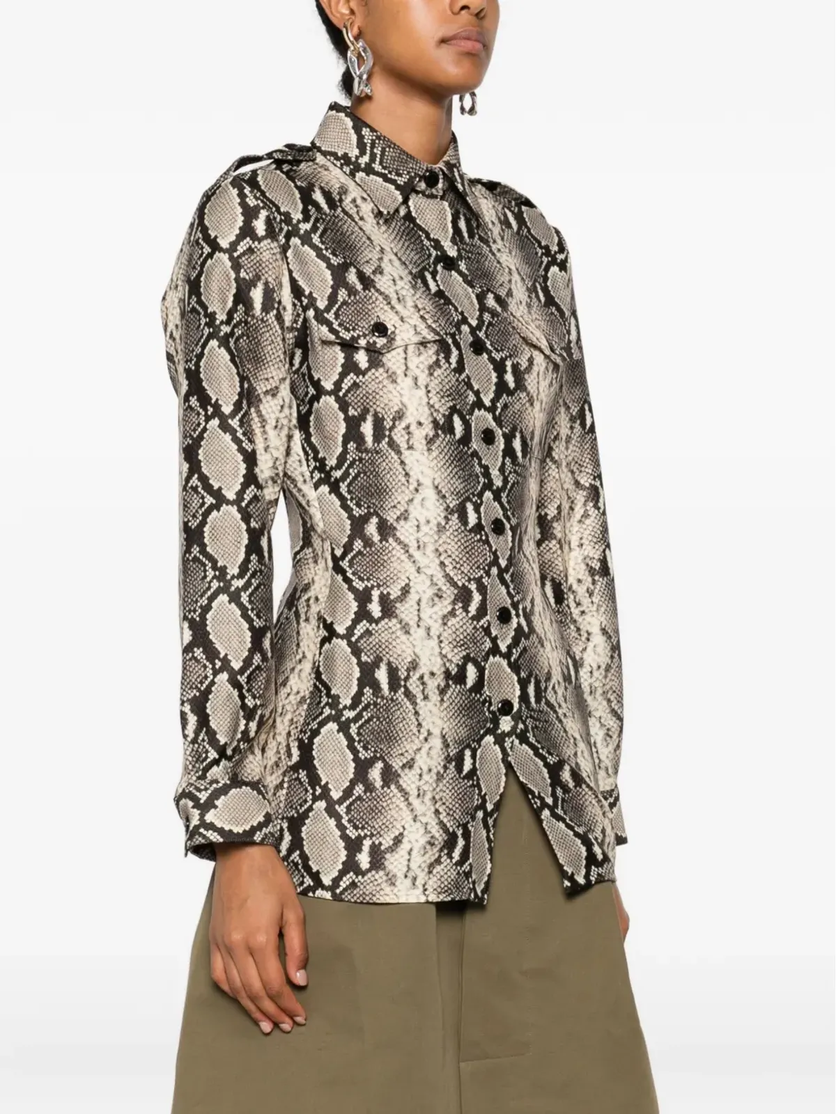 Duran Lantink ボタンダウンシャツ - 画像3
