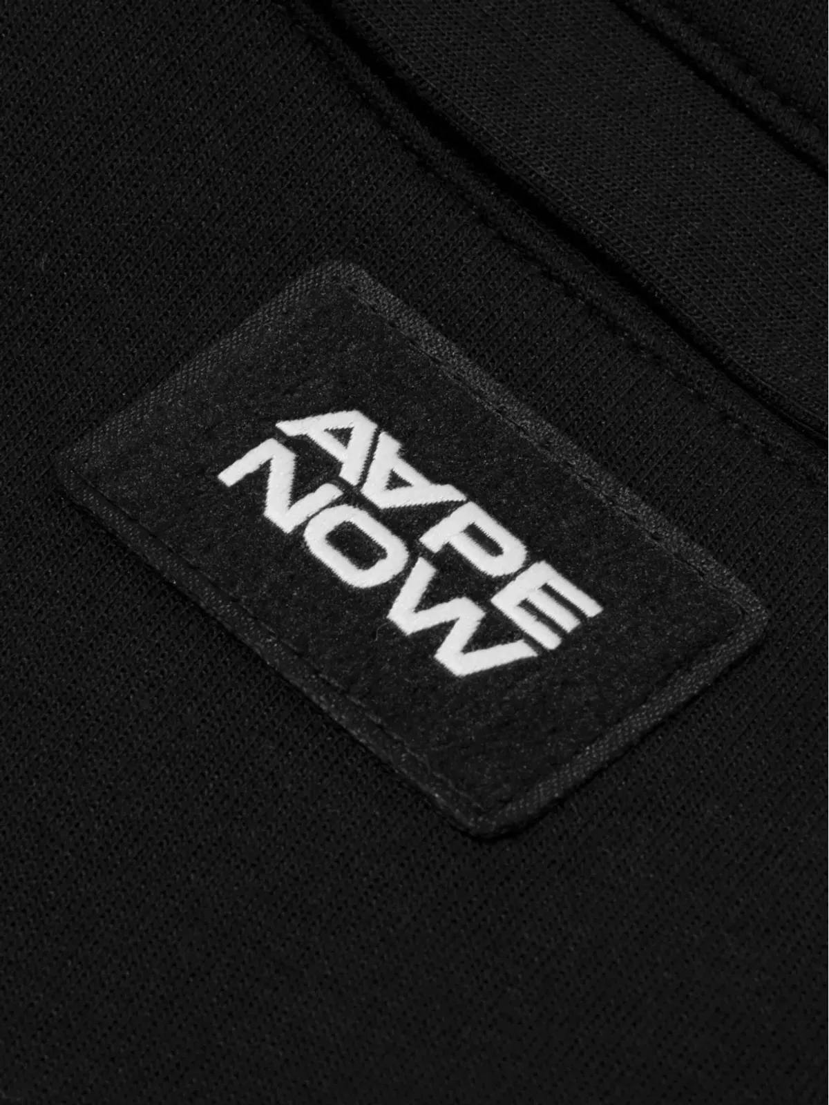 AAPE BY *A BATHING APE® ロゴパッチ アジャスタブルウェスト トラックパンツ - ブラック - 画像4