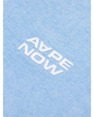 AAPE BY *A BATHING APE® ロゴパッチ オックスフォードシャツ - サムネイル4