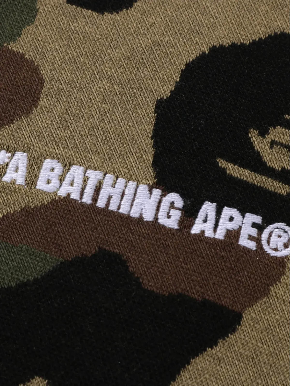 A BATHING APE® カモフラージュ柄ポロシャツ（グリーン） - 画像3