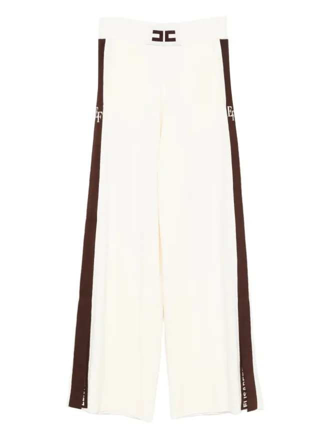 Elisabetta Franchi Elisabetta Franchi サイドストライプパンツ - ニュートラルの商品画像