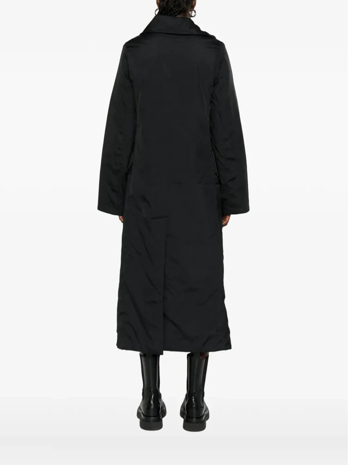 Y-3 アシンメトリックカラー レインコート - 画像4