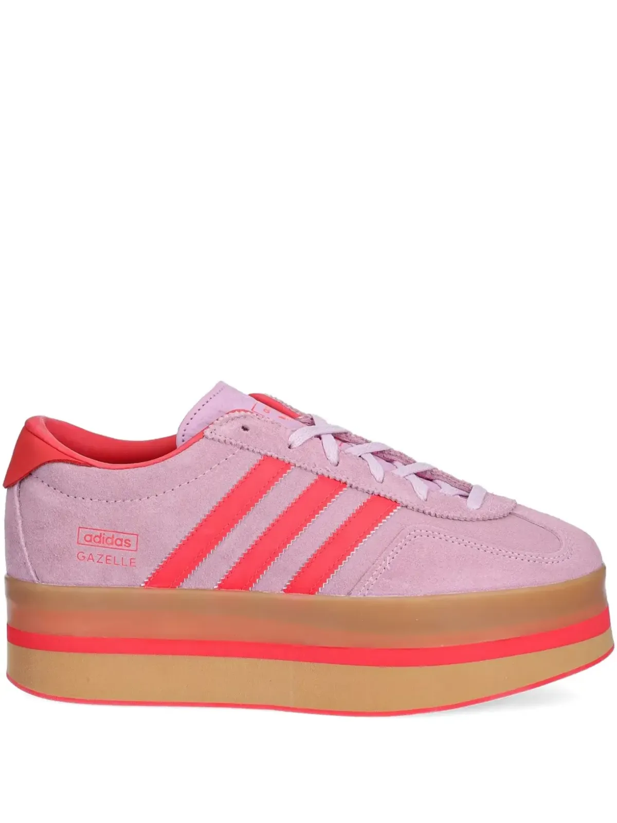 adidas Gazelle Stack プラットフォームスニーカー - Purple - 画像1