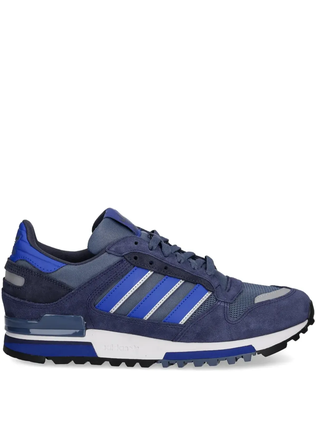 adidas ZX 600 スエードレザー スニーカー ブルー - 画像1