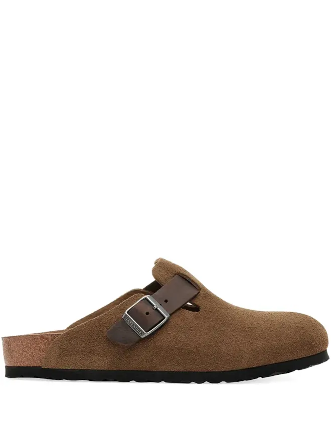Birkenstock Birkenstock スエードバックルクロッグの商品画像