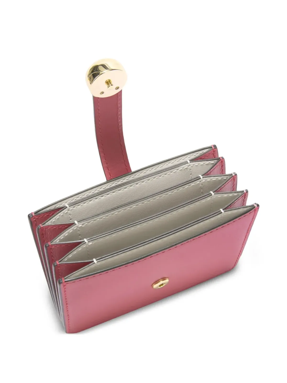 Furla レザー ストラップ付きカードホルダー - 画像3