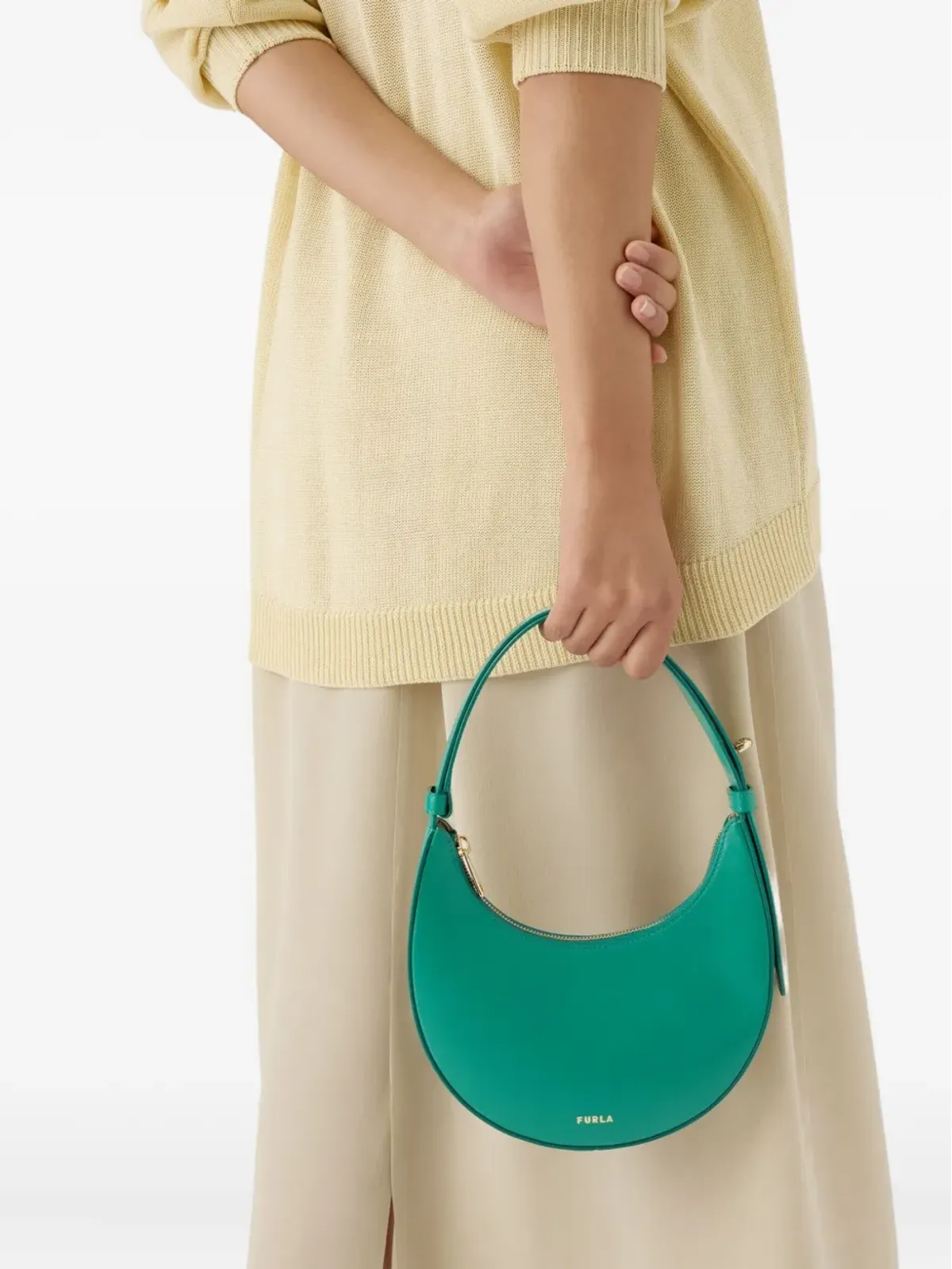 Furla クレセントトップハンドルバッグ - 画像2