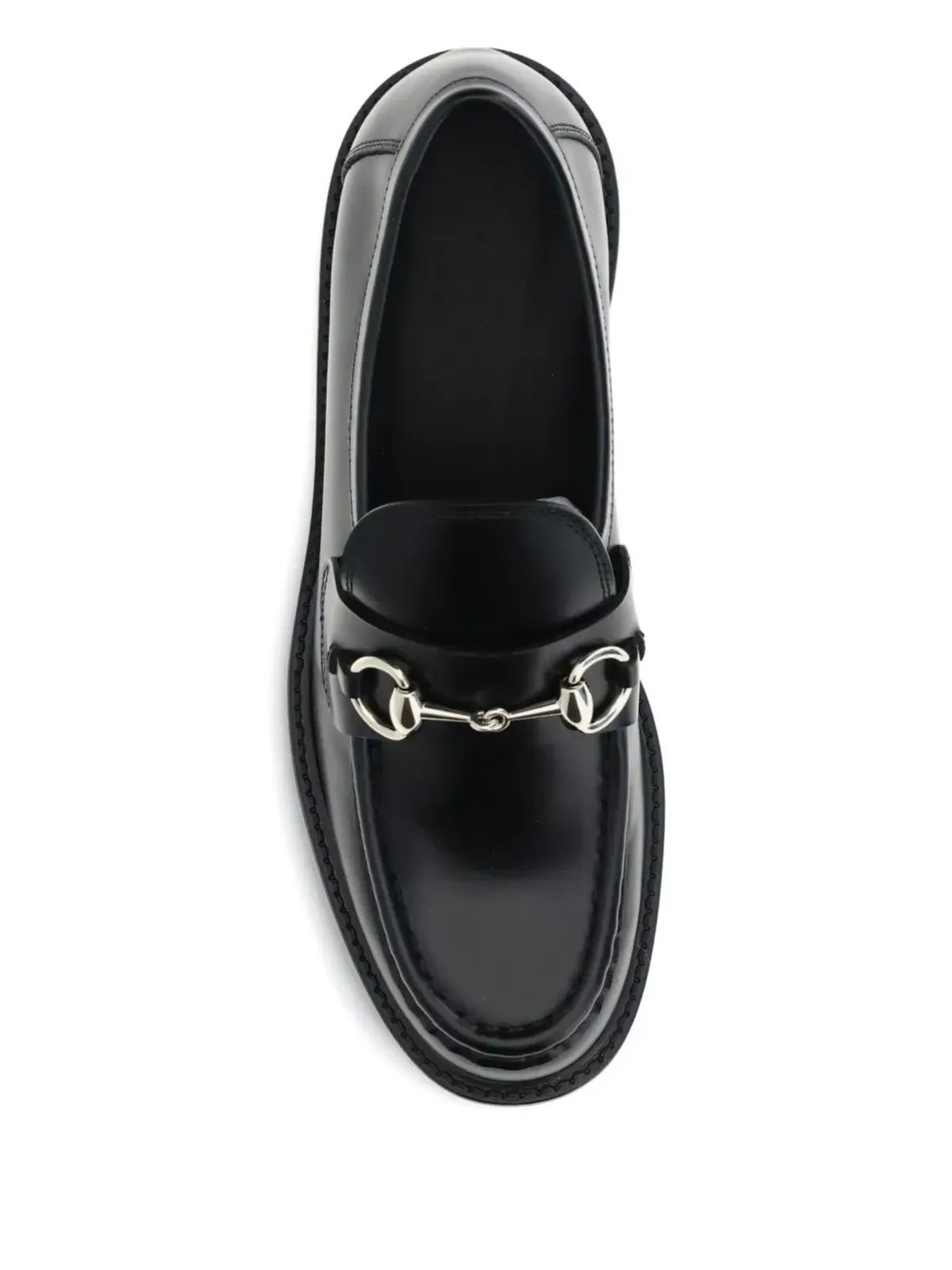 Gucci ホースビット・プラットフォーム・ローファー ブラック - 画像3