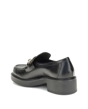 Gucci ホースビット・プラットフォーム・ローファー ブラック - サムネイル4