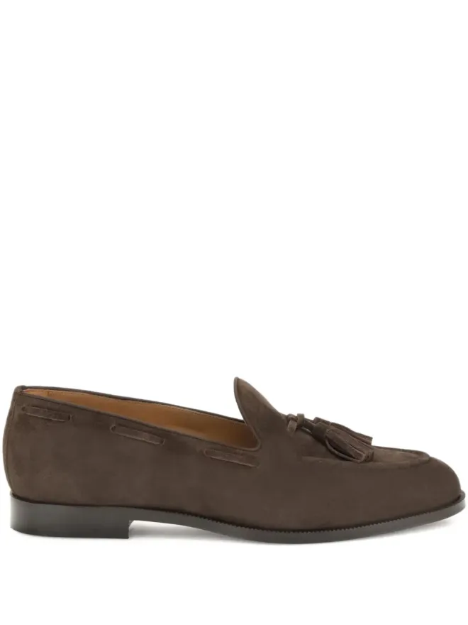 Loro Piana Loro Piana タッセル付きスエードローファーの商品画像