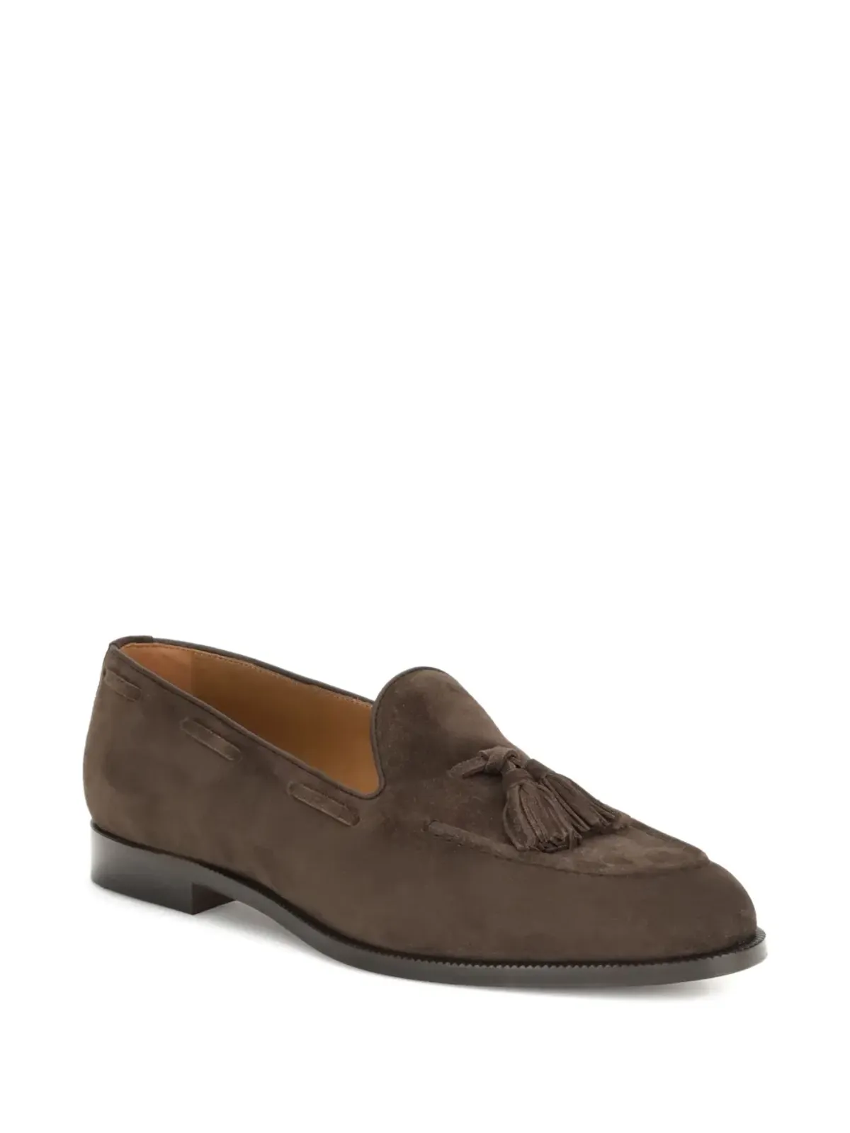 Loro Piana タッセル付きスエードローファー - 画像2