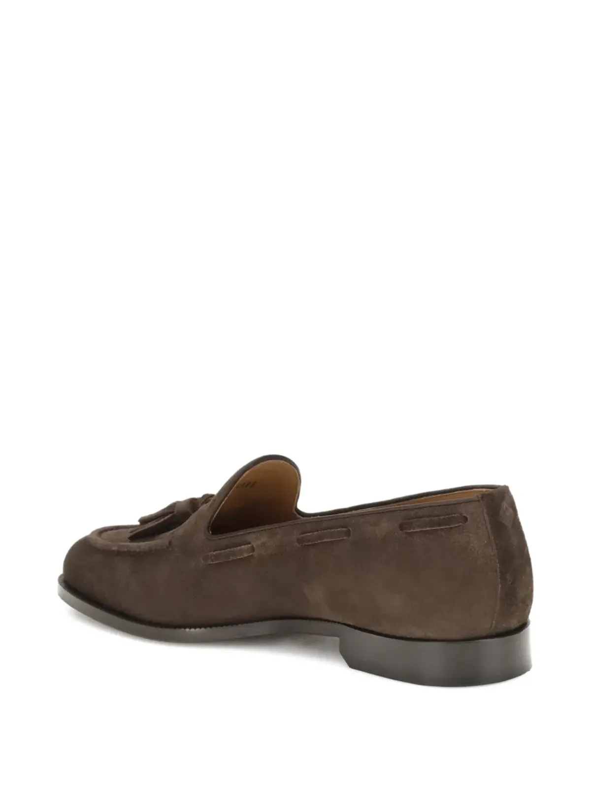 Loro Piana タッセル付きスエードローファー - 画像3