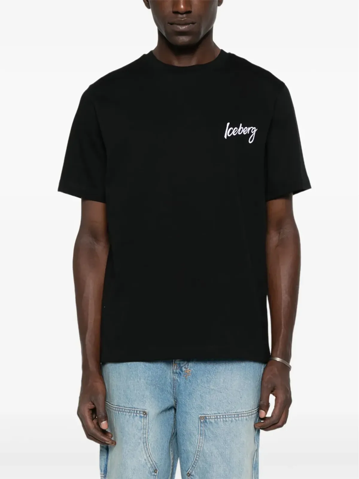 Iceberg ロゴ入りクルーネックTシャツ - 画像3
