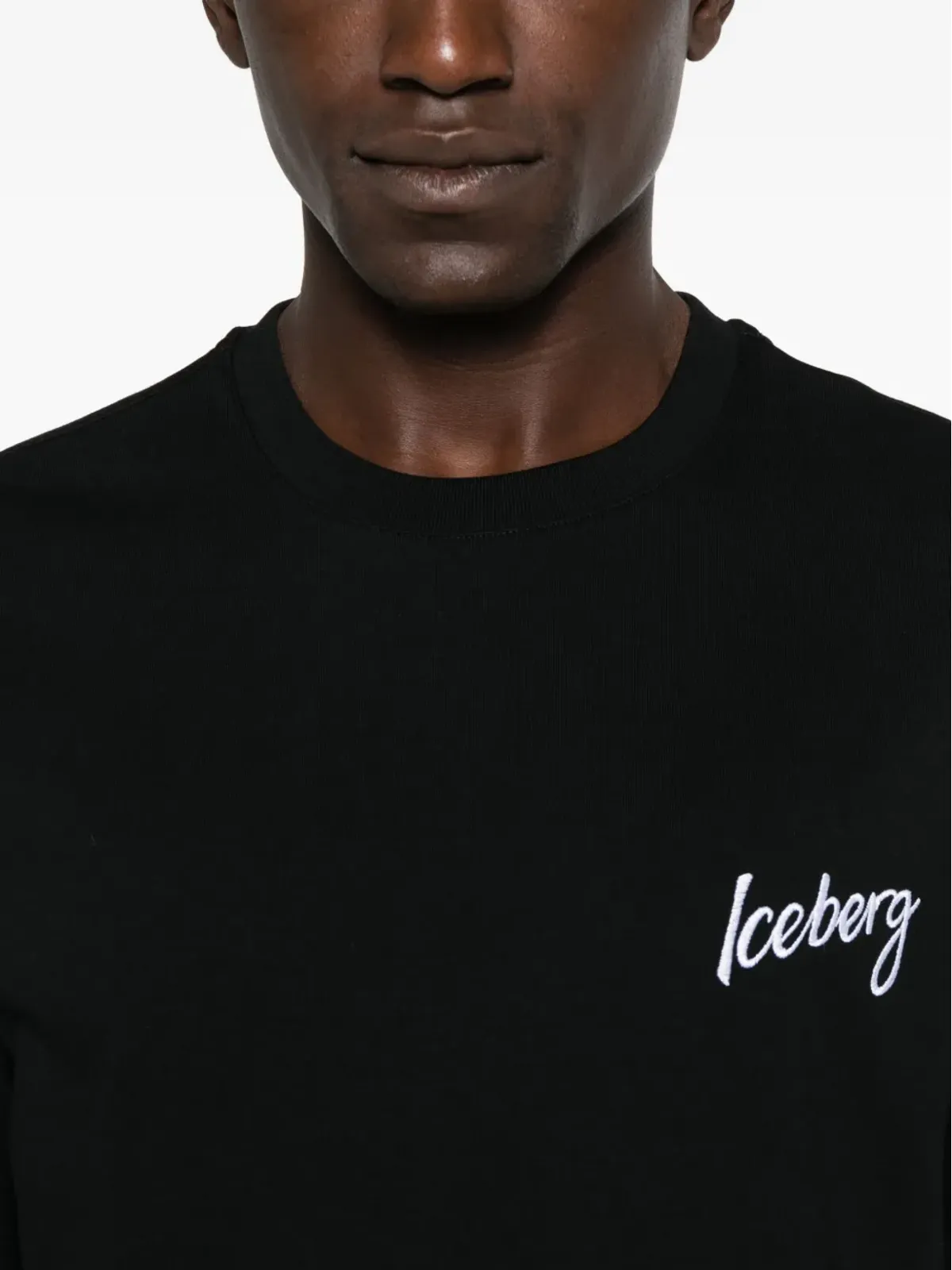 Iceberg ロゴ入りクルーネックTシャツ - 画像4