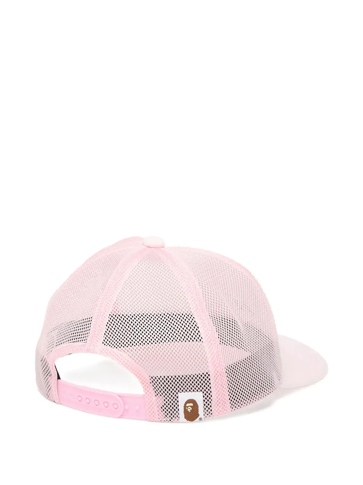 A BATHING APE® クリスタル装飾メッシュキャップ ピンク - 画像2