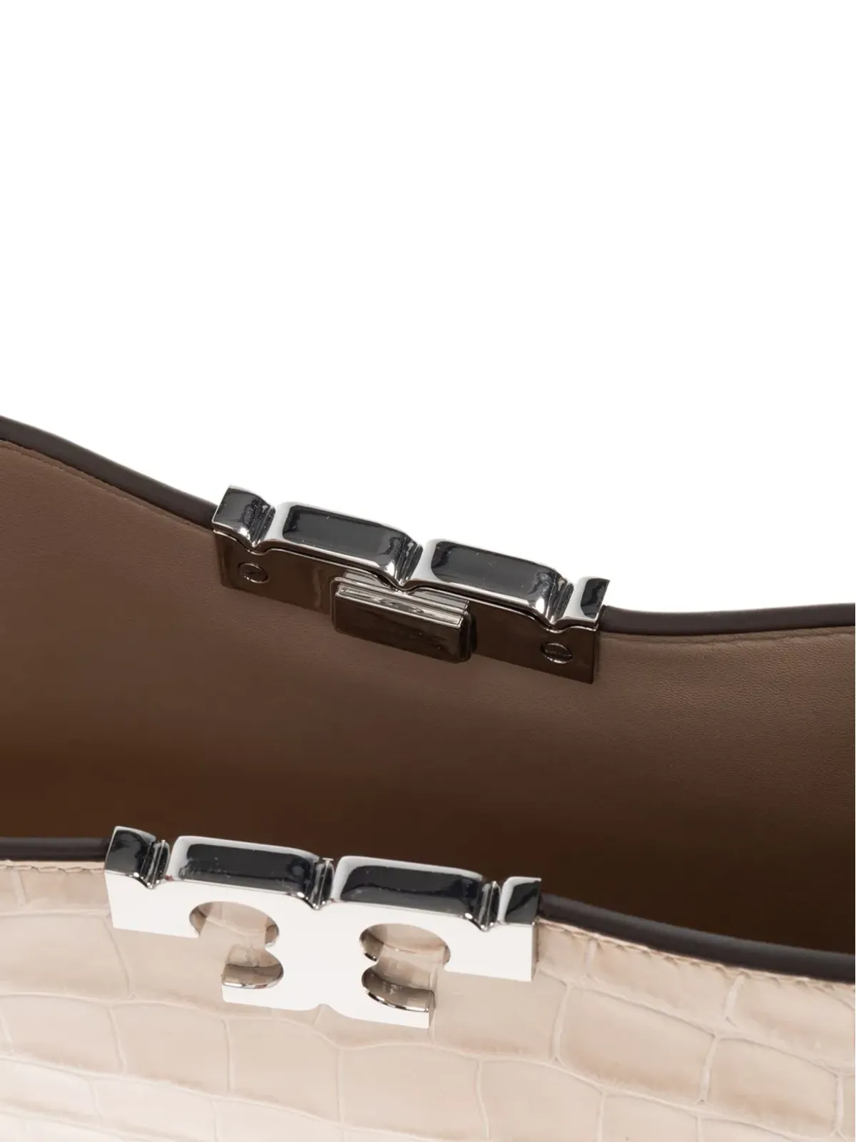 Tory Burch エレノア クロコダイル型押しショルダーバッグ - 画像4